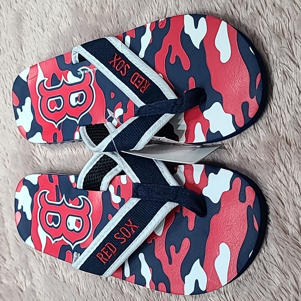 Men's Red Sox Forever Collection Flip-Folps Sz M 8-9